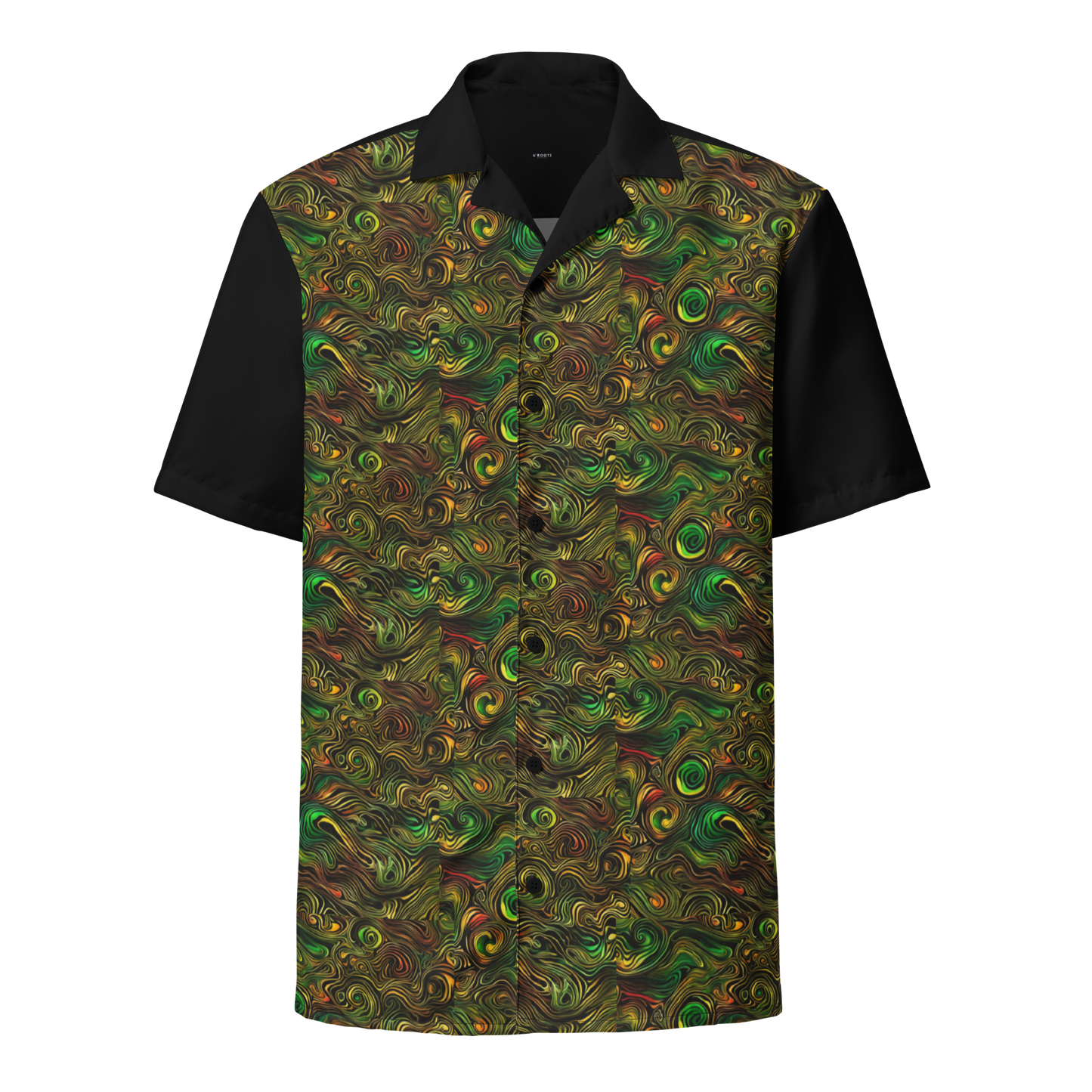 Unisex Reggae Art Button Shirt