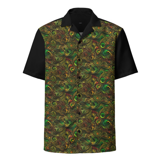 Unisex Reggae Art Button Shirt