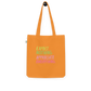 Organic fashion tote bag