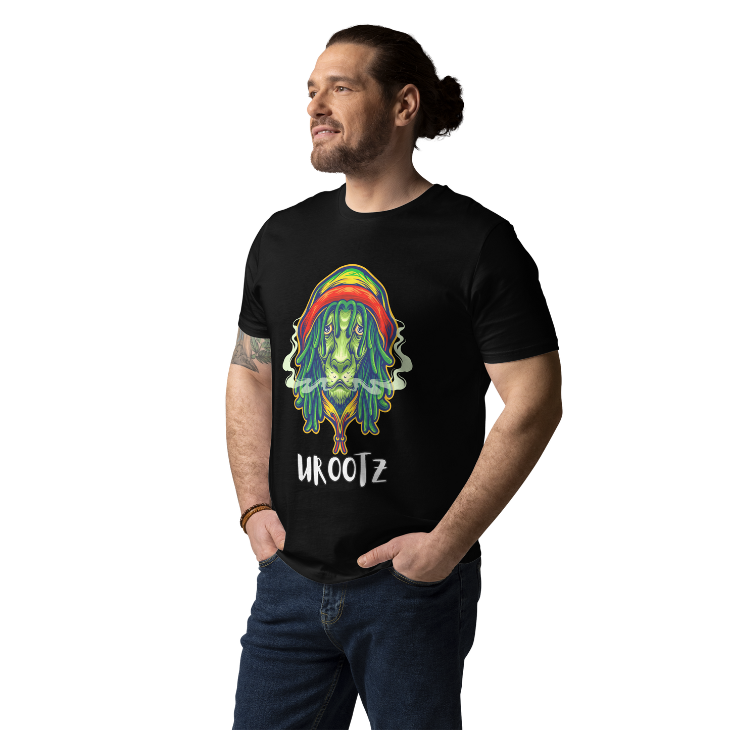 T-shirt Urootz Lion Rasta